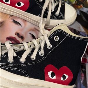 🖤🫦🖤• 👁️ Converse x COMME des Garcons 👁️• 🫦♥️🫦